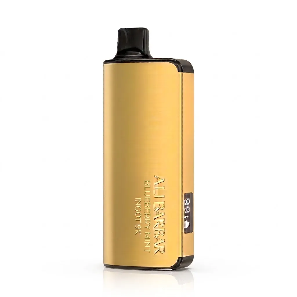 ALIBARBAR INGOT 9000 PUFFS –  Blueberry Mint