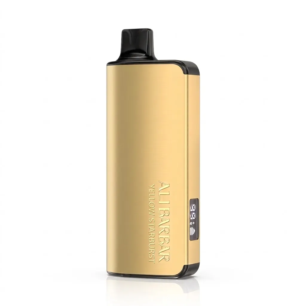 ALIBARBAR INGOT 9000 PUFFS – Yellow Starburst