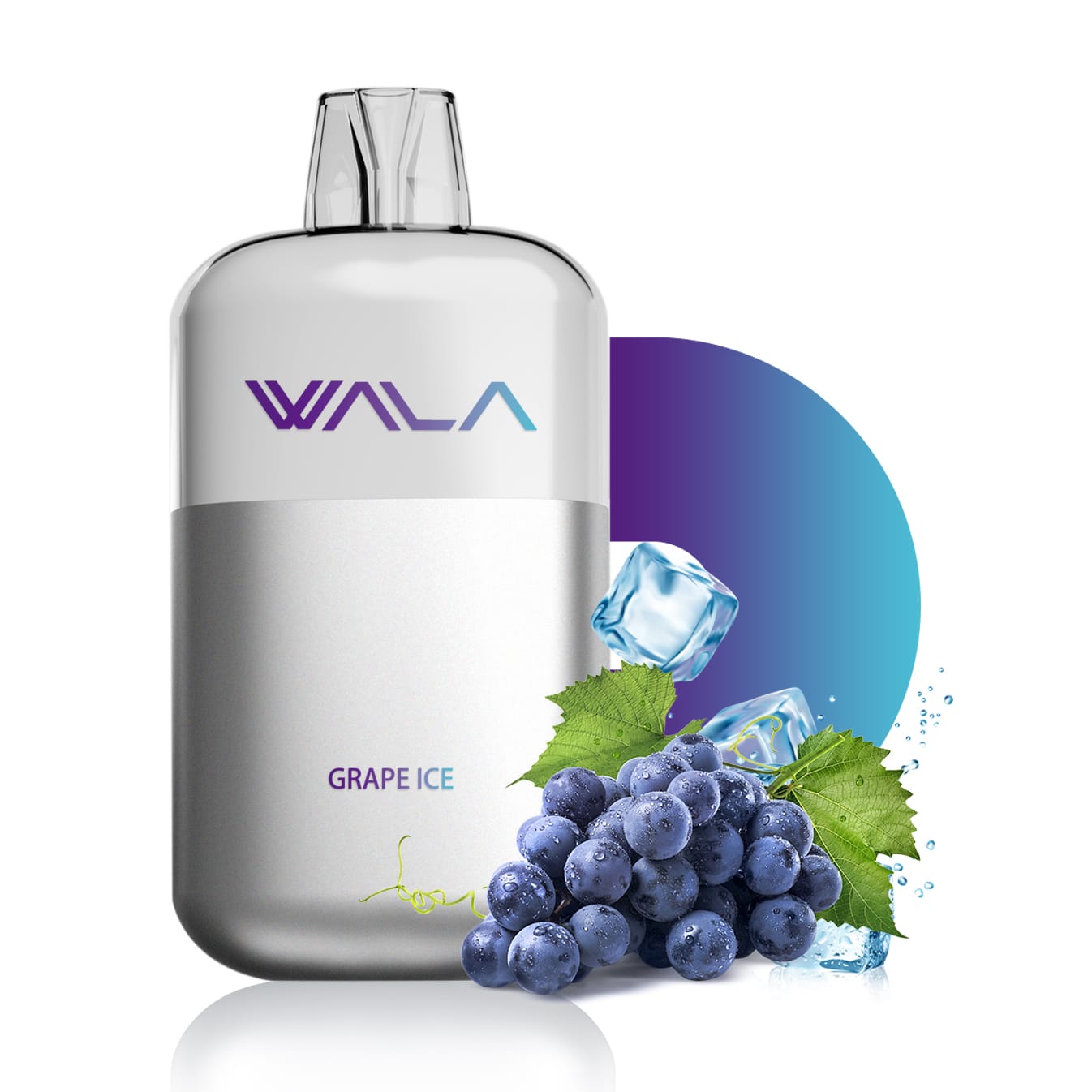 Wala POP 10000 Puffs - Grape Ice