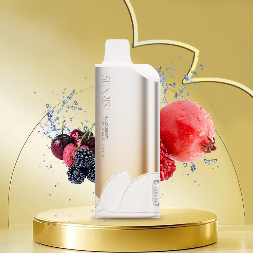 Groo Sunrise 10000 Puffs - Blackberry-Pomegranate-Cherry